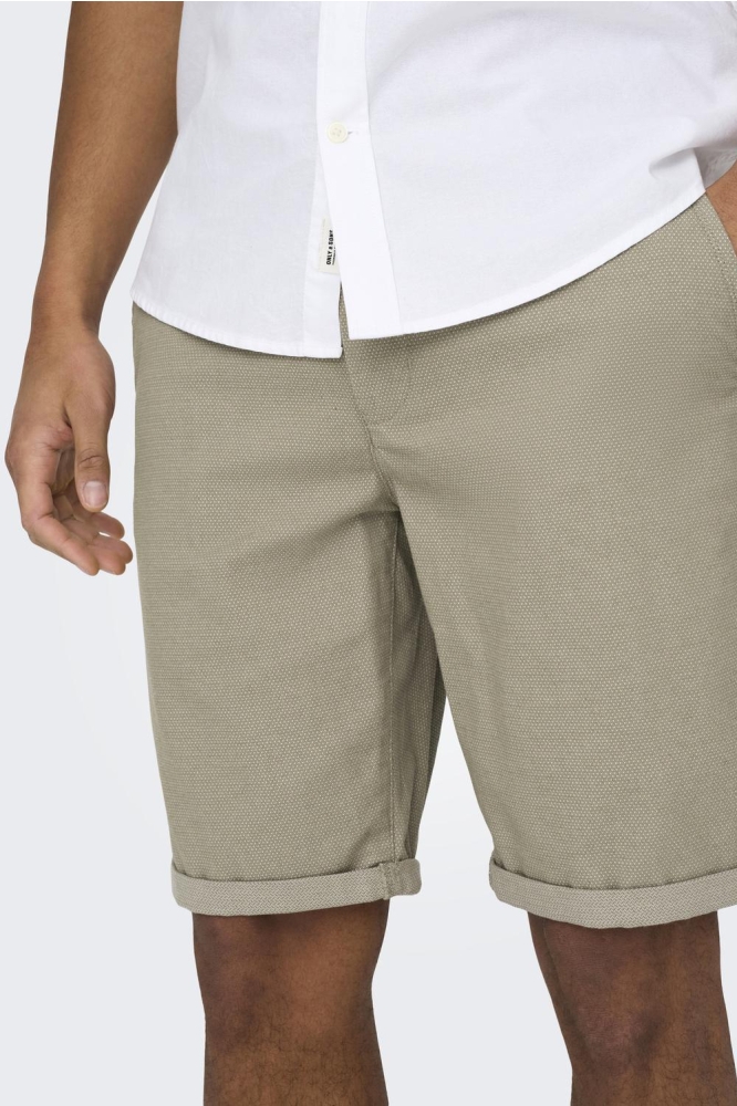 ONSPETER DOBBY 0058 SHORTS NOOS 22028336 Fallen Rock